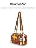 Caramel Zoo -all-in-one large capacity shoulder bag for women