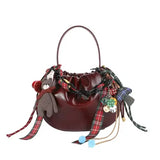 Cherry Heartbeat - Versatile Casual Women's Handheld Single Shoulder Bag