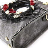 Rose in the Mirror - crossbody women bag