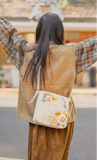 Language of Sunflowers- Trendy versatile crossbody bag