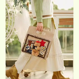 Bear Painter - versatile and exquisite shoulder bag