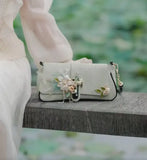 Green Awakening -Personalized, Niche Printed Slanted Underarm Bag