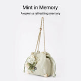 Mint in Memory-  Shoulder Crossbody  Chain Bag