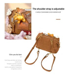 Caramel Zoo -all-in-one large capacity shoulder bag for women