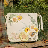 Language of Sunflowers- Trendy versatile crossbody bag