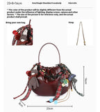 Cherry Heartbeat - Versatile Casual Women's Handheld Single Shoulder Bag