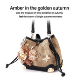 Amber in Golden Autumn -Fashionable Shoulder Diagonal Women's Bag